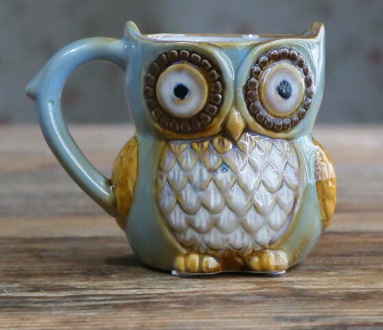 Southern Wisdom Owl Ceramic Coffee Mug | Cute Kitchen Gift - Maximus Grace