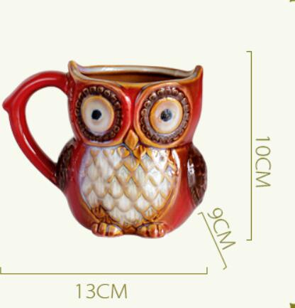 Southern Wisdom Owl Ceramic Coffee Mug | Cute Kitchen Gift - Maximus Grace