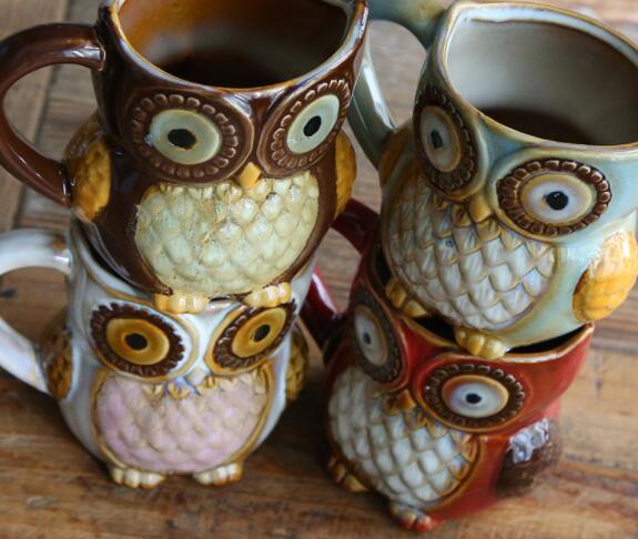 Southern Wisdom Owl Ceramic Coffee Mug | Cute Kitchen Gift - Maximus Grace