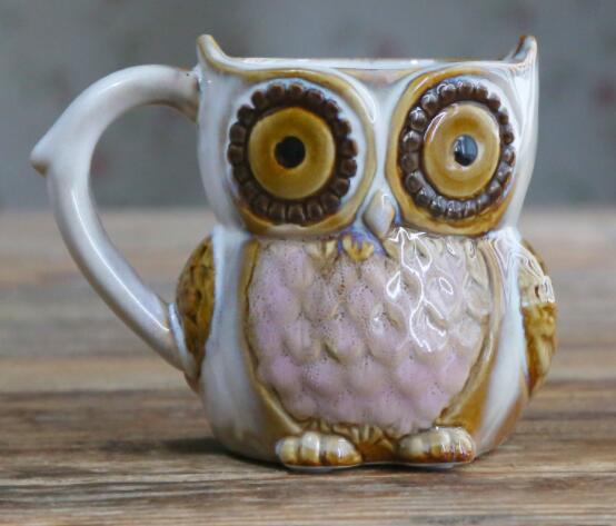 Southern Wisdom Owl Ceramic Coffee Mug | Cute Kitchen Gift - Maximus Grace