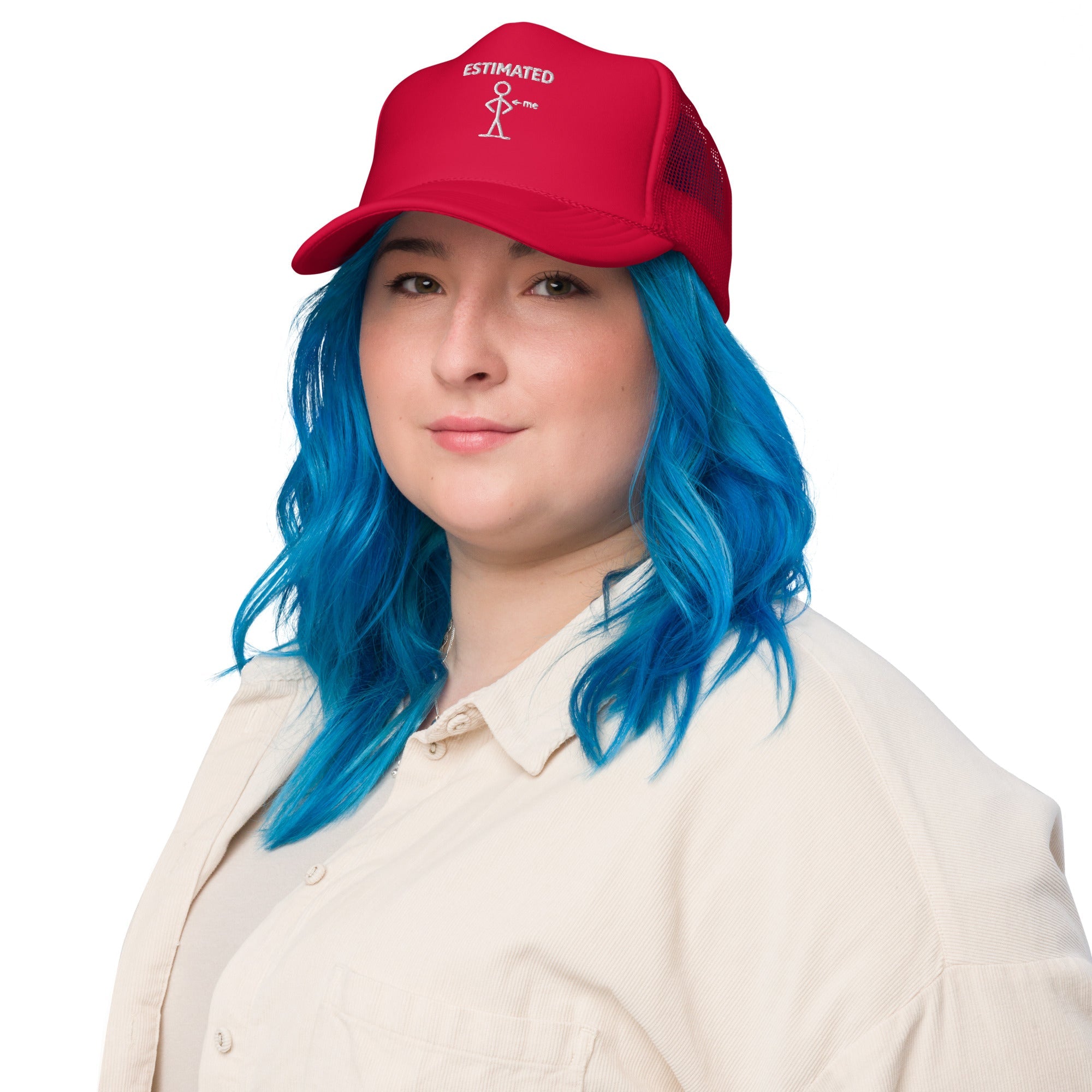 UnderEstimated Hat – Premium Foam Trucker Cap | Motivational Statement Hat - Maximus Grace