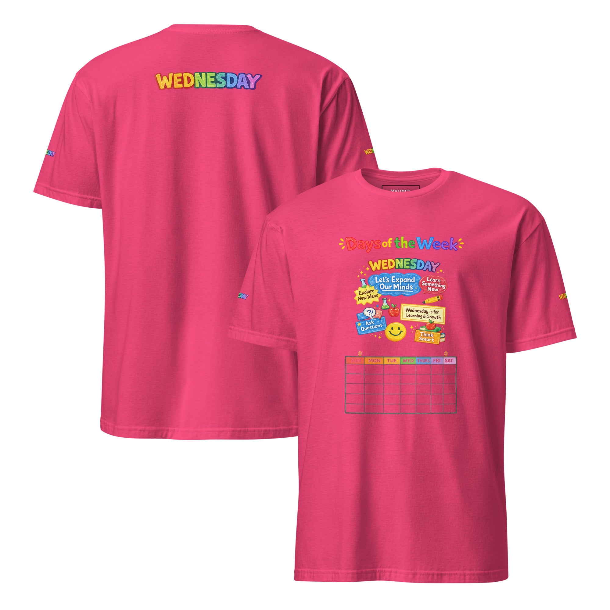 Wednesday teacher shirt – Wise Up Wednesday classroom tee by Maximus Grace