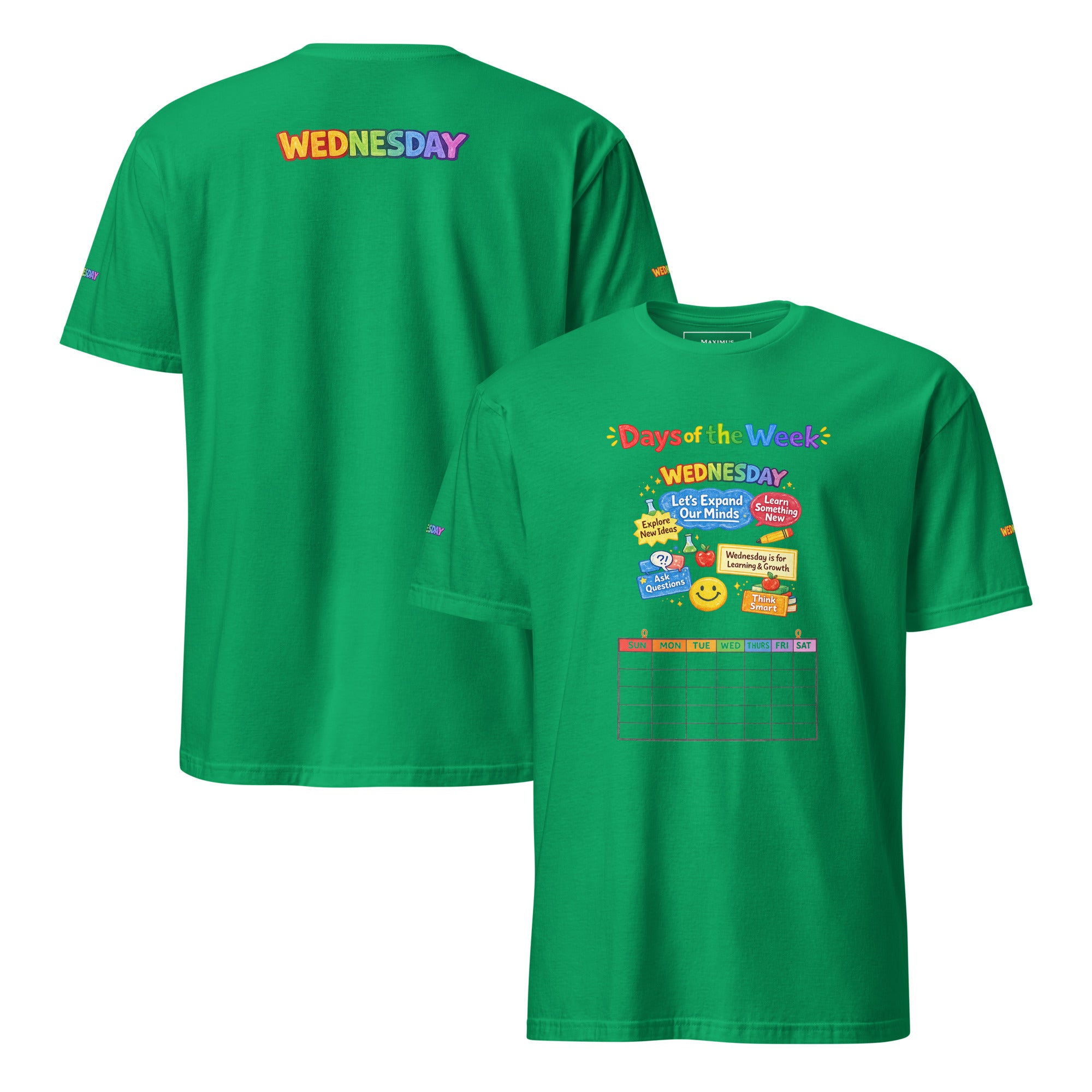 Wednesday teacher shirt – Wise Up Wednesday classroom tee by Maximus Grace