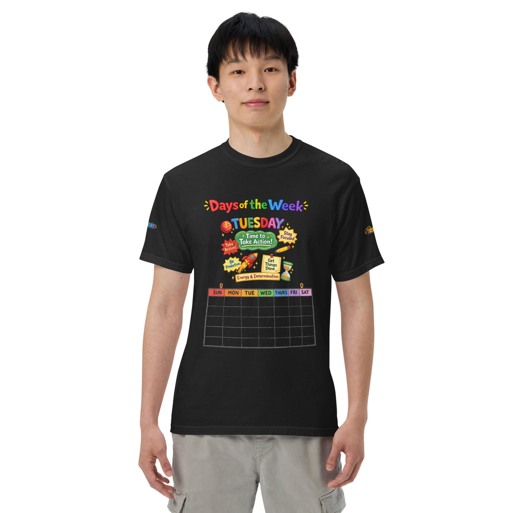 Tuesday teacher shirt – Take Action Tuesday classroom tee by Maximus Grace