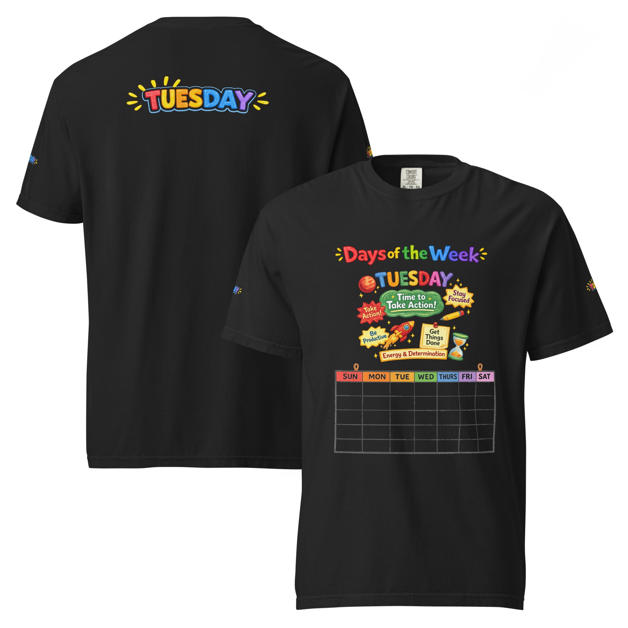Tuesday teacher shirt – Take Action Tuesday classroom tee by Maximus Grace