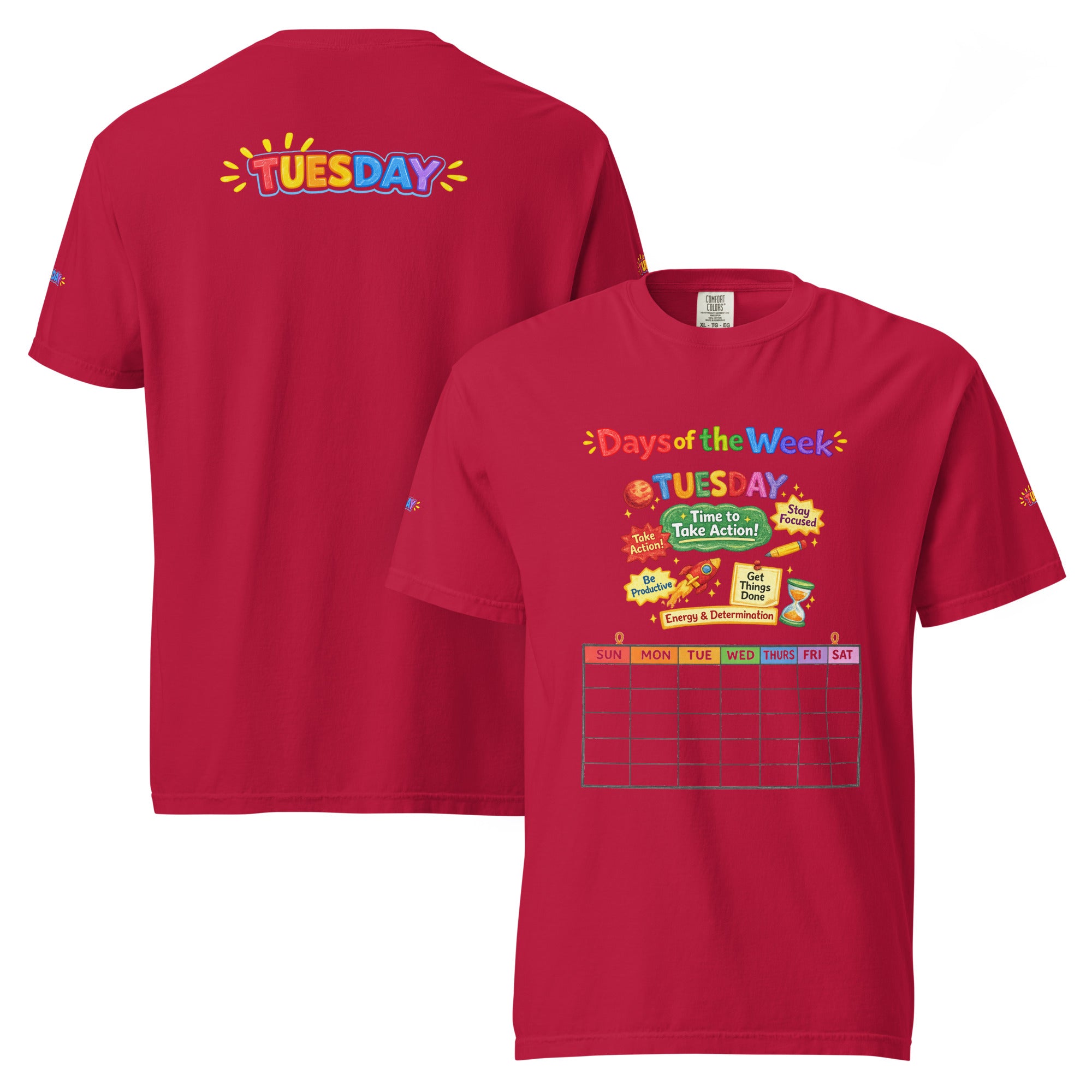 Tuesday teacher shirt – Take Action Tuesday classroom tee by Maximus Grace