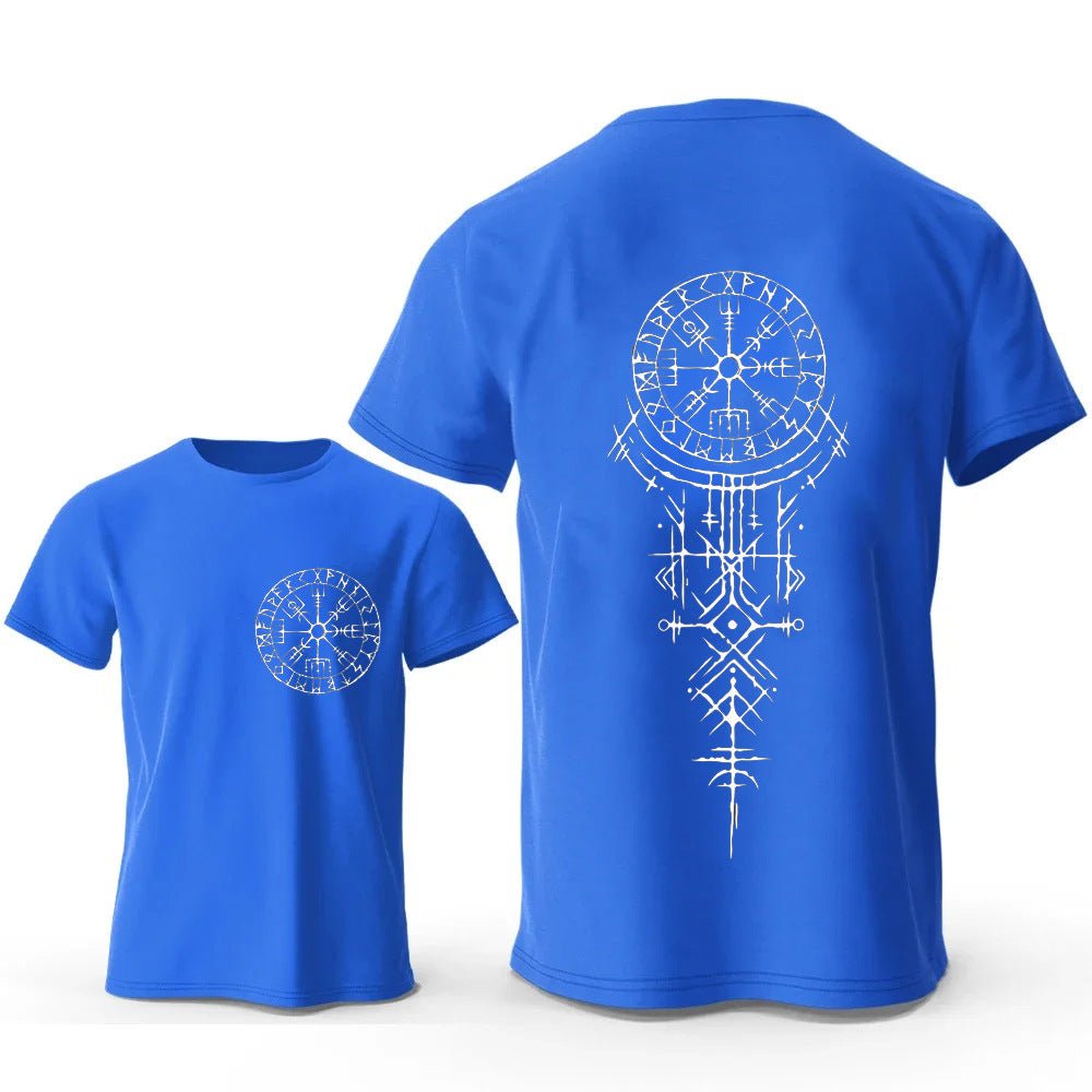 Unisex Smiley Face Graphic Pure Cotton Pullover Tee - Maximus Grace
