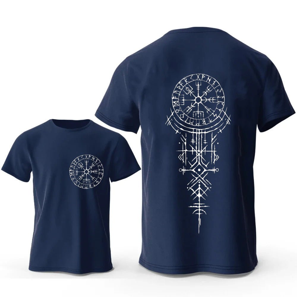Unisex Smiley Face Graphic Pure Cotton Pullover Tee - Maximus Grace
