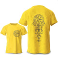 Unisex Smiley Face Graphic Pure Cotton Pullover Tee - Maximus Grace