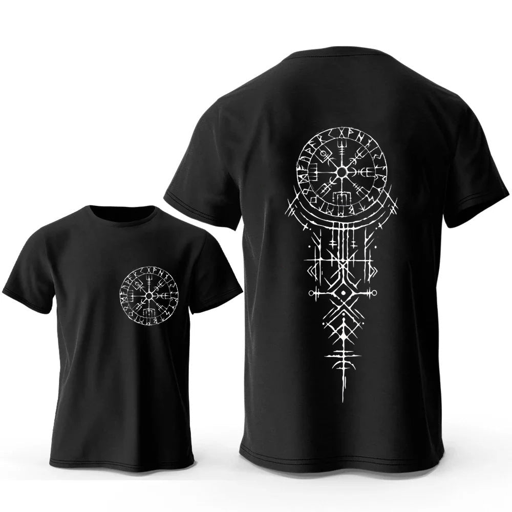 Unisex Smiley Face Graphic Pure Cotton Pullover Tee - Maximus Grace