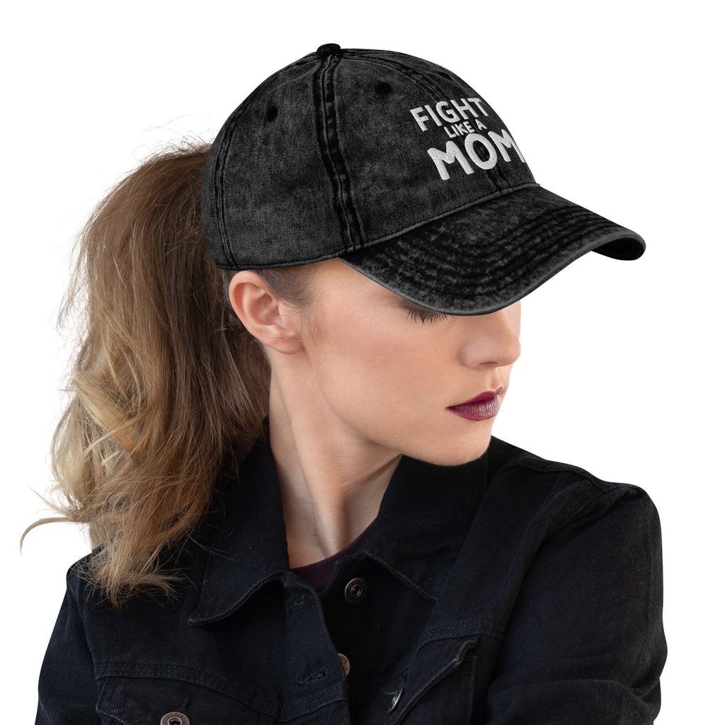 Vintage Cotton Twill Dad Cap | Embroidered Washed Hat - Maximus Grace