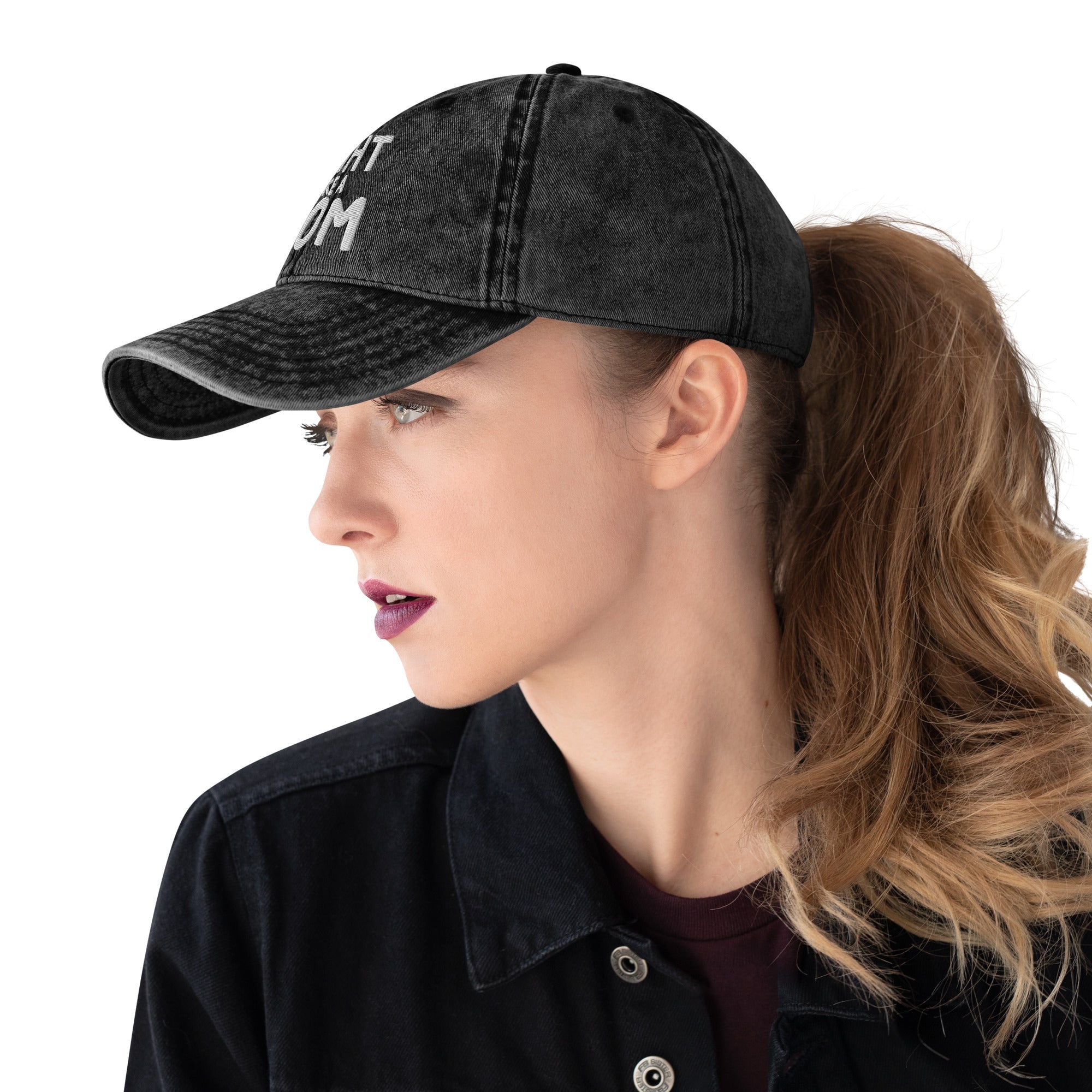 Vintage Cotton Twill Dad Cap | Embroidered Washed Hat - Maximus Grace