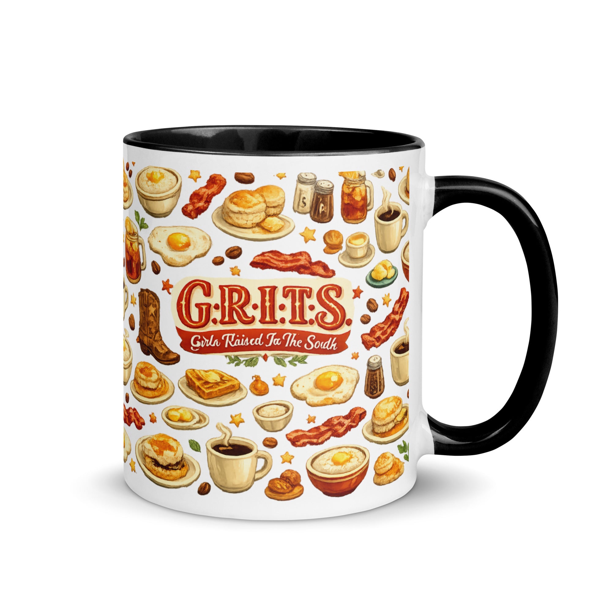 G.R.I.T.S. enamel campfire mug – Girls Raised In The South by Maximus Grace