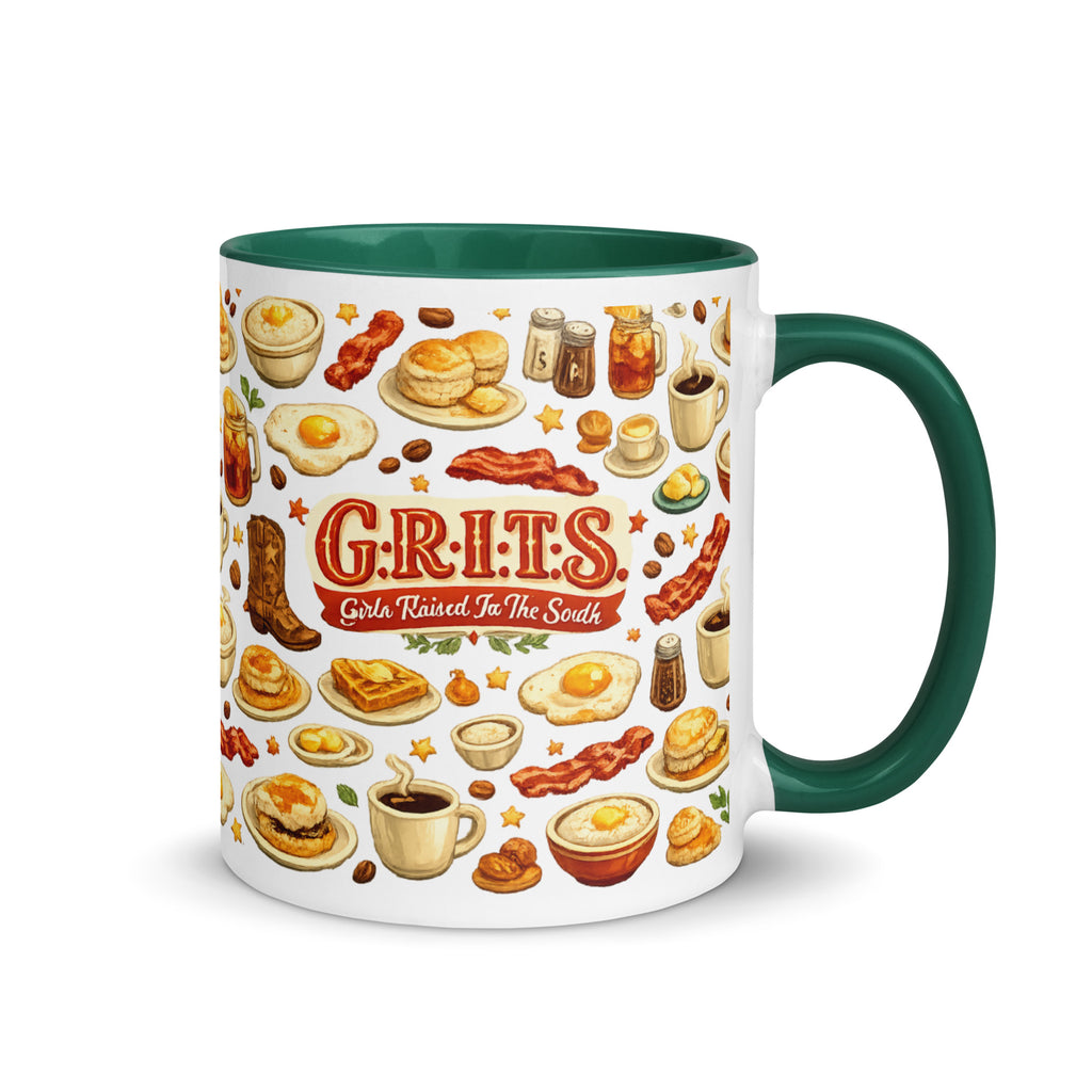 G.R.I.T.S. enamel campfire mug – Girls Raised In The South by Maximus Grace