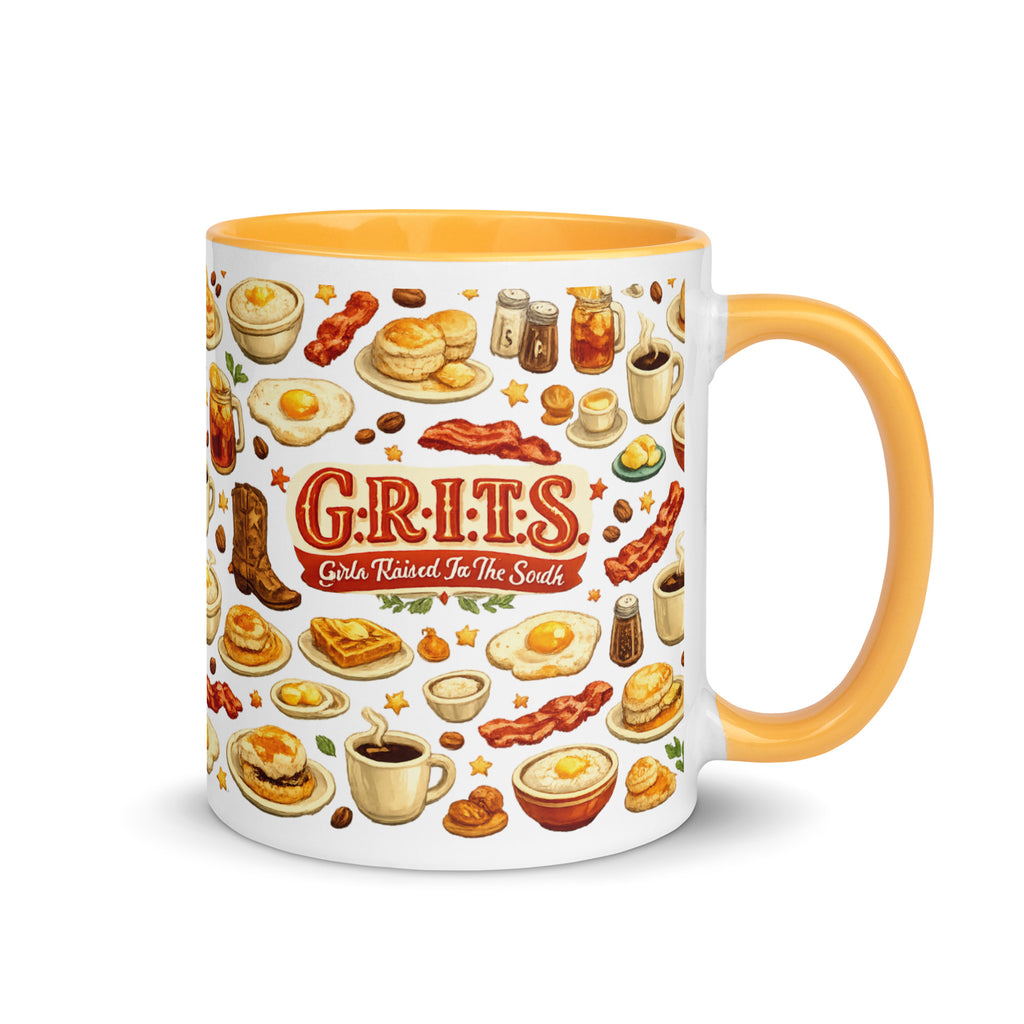 G.R.I.T.S. enamel campfire mug – Girls Raised In The South by Maximus Grace