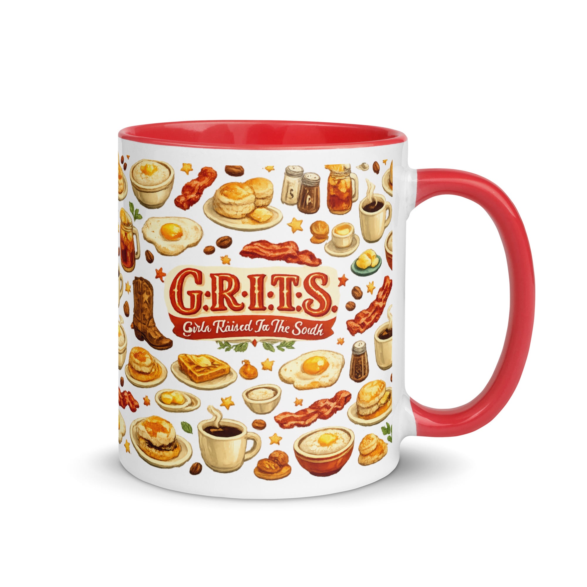 G.R.I.T.S. enamel campfire mug – Girls Raised In The South by Maximus Grace