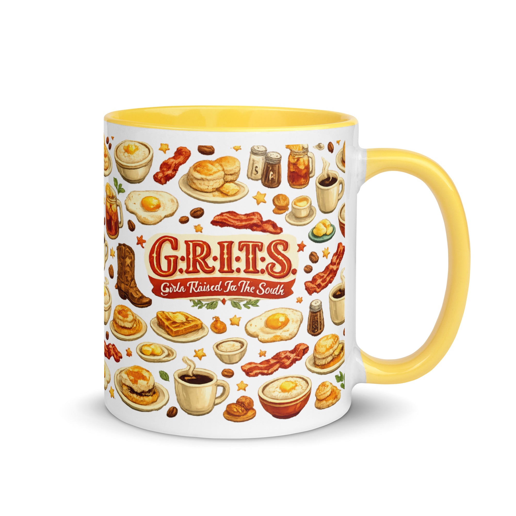 G.R.I.T.S. enamel campfire mug – Girls Raised In The South by Maximus Grace