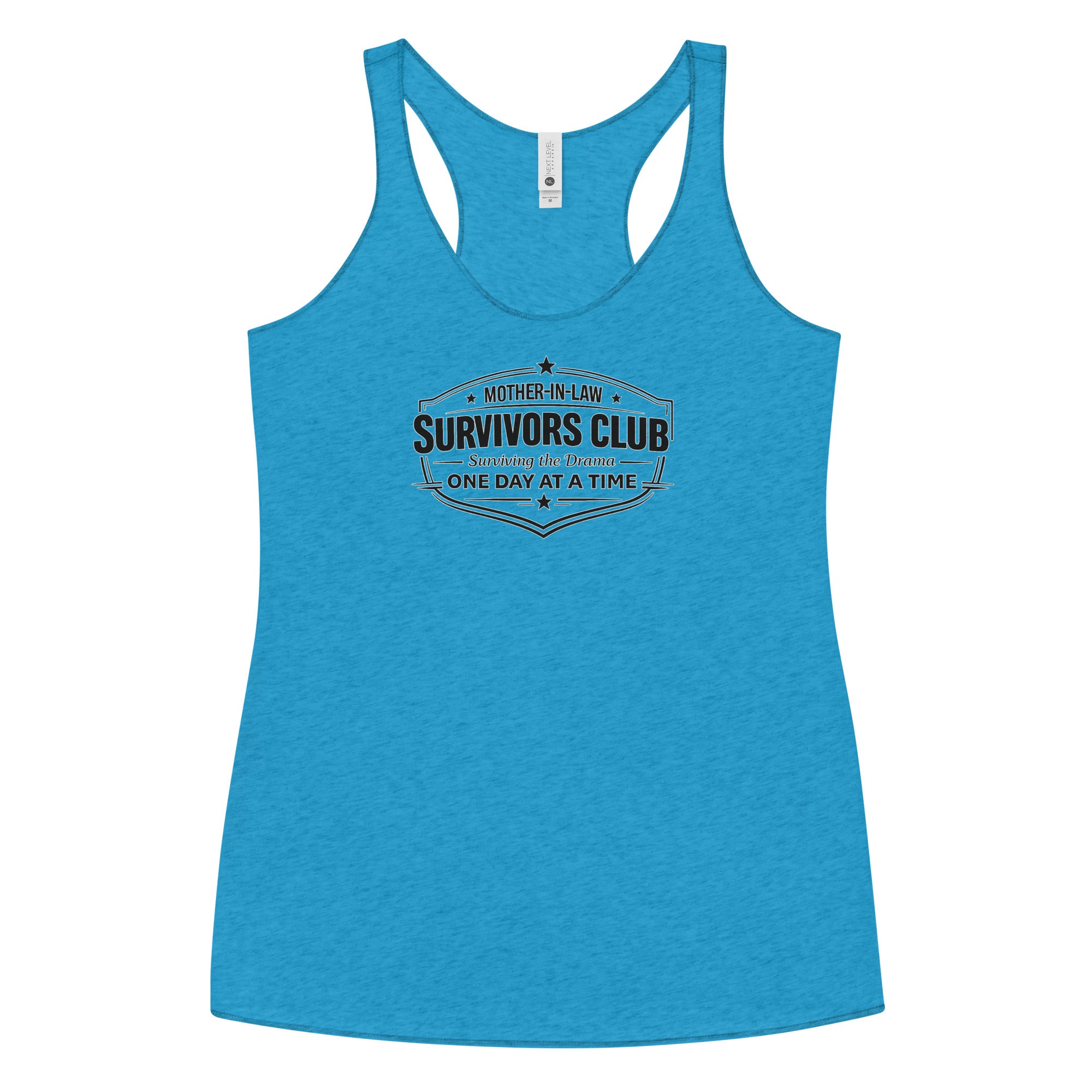 Mother-in-law survivors club racerback tank – funny gift for women by Maximus Grace